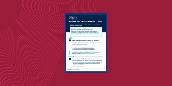 GraphRAG Pilot FAQs for AI Product Teams  [PDF]