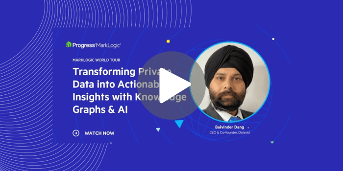 Transforming Private Data into Actionable Insights with Knowledge Graphs & AI