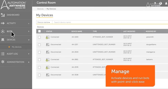 Automation 360 tool