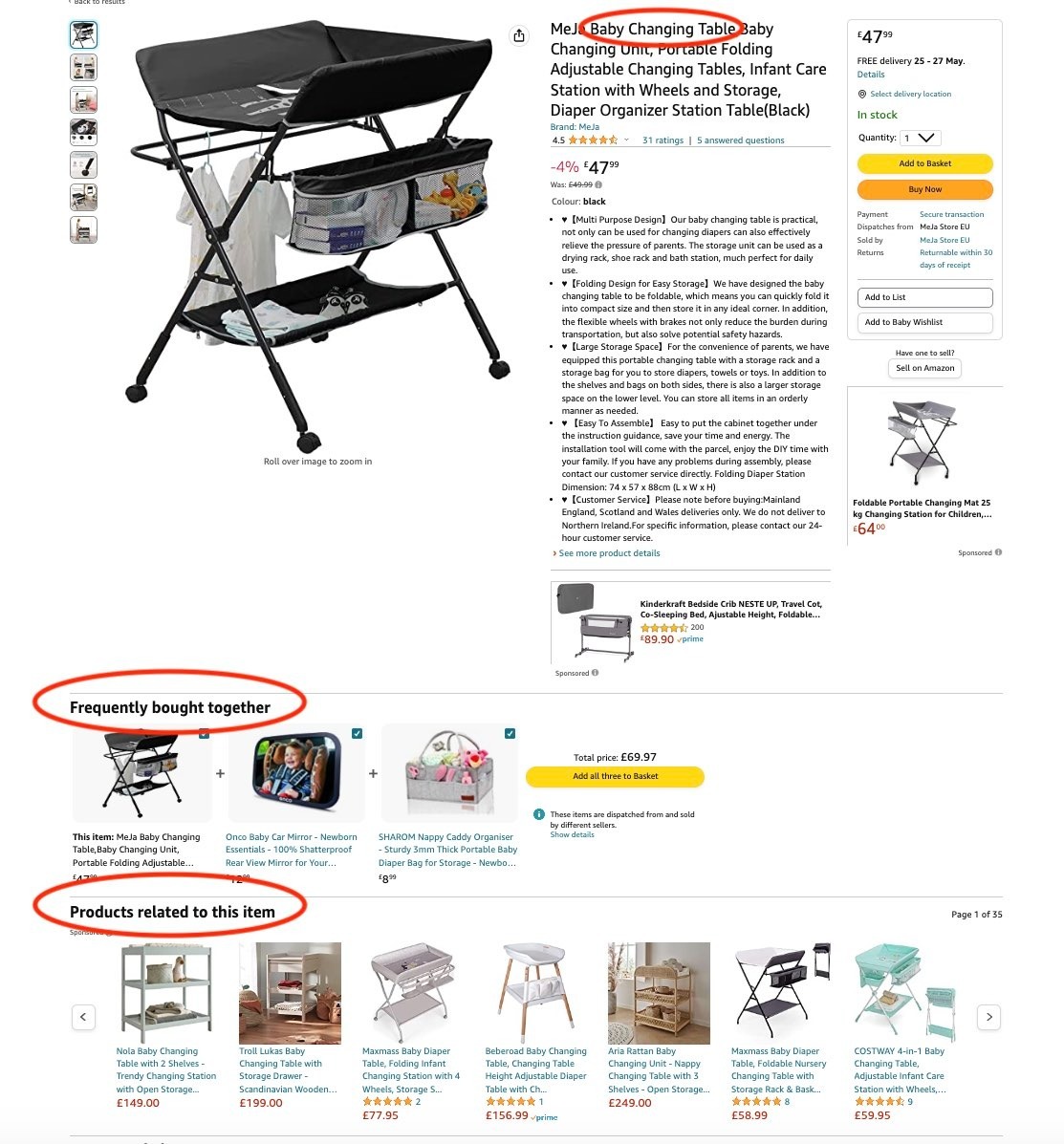 Product recommendations