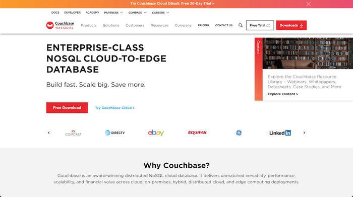 Couchbase database